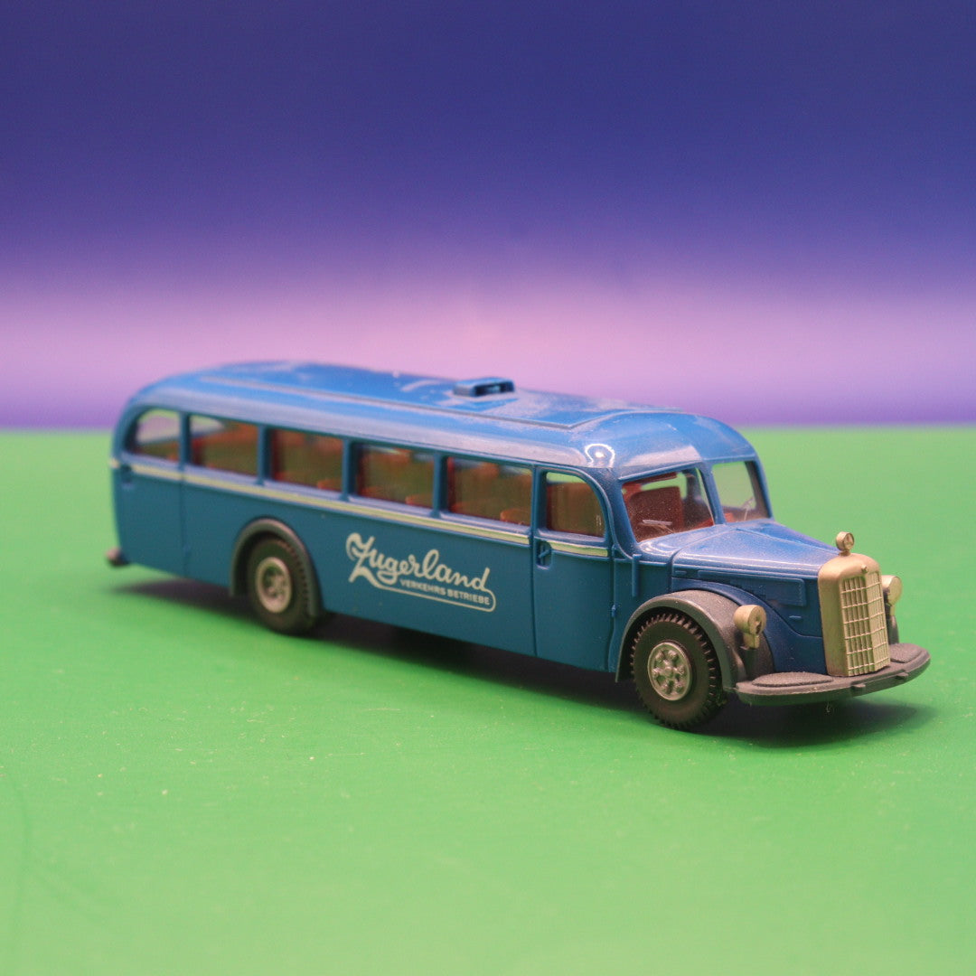 Mercedes Benz O 5000 - Zugerland Verkehrsbetriebe - Gebraucht, Ohne OVP - Modellbus Brekina