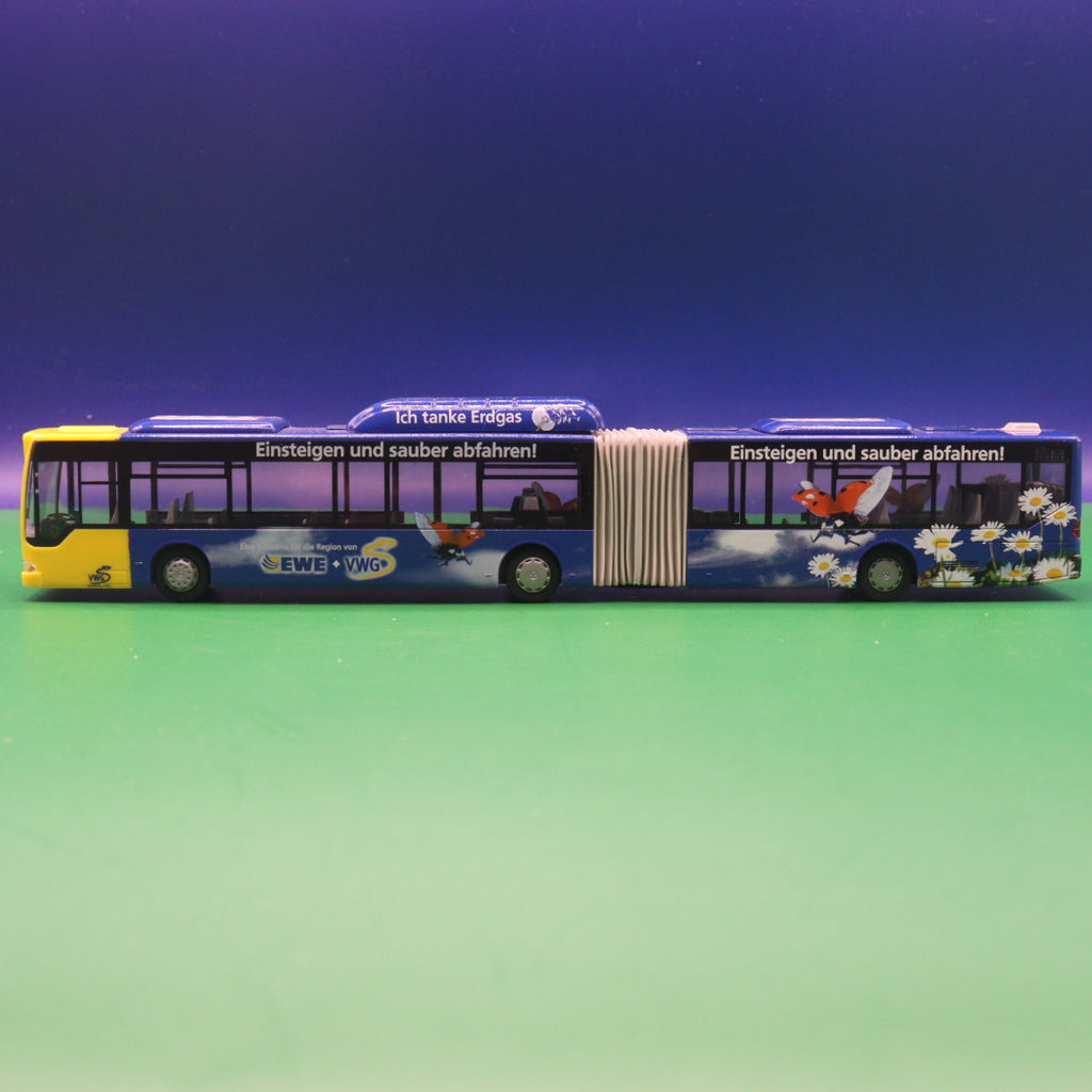 Mercedes Benz O530 Citaro G CNG - EWE + VWG - Ich tanke Erdgas - Modellbus Rietze