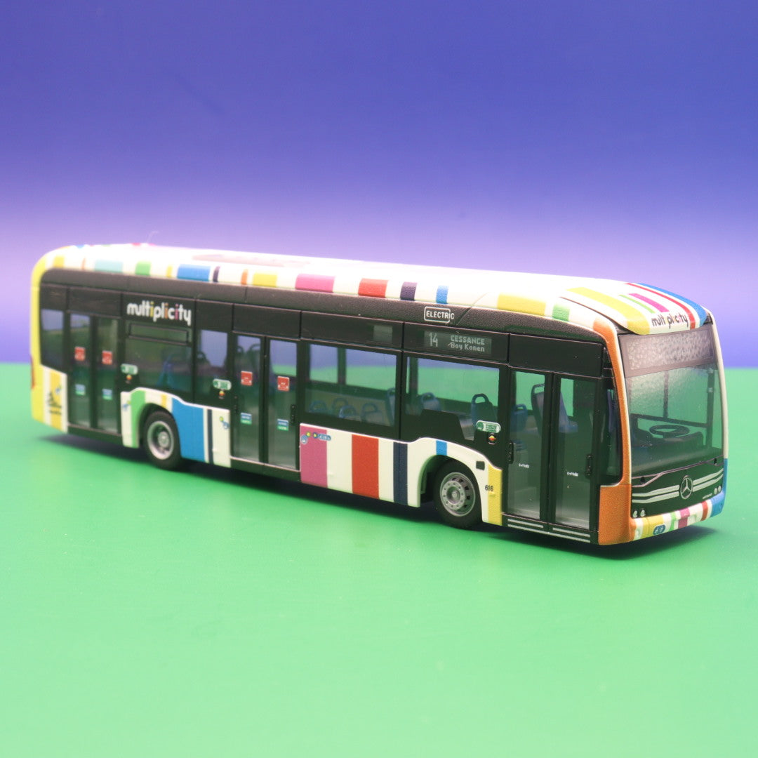 Mercedes Benz eCitaro 12 - Ville de Luxembourg - Mulitplicity - Modellbus Rietze 75600