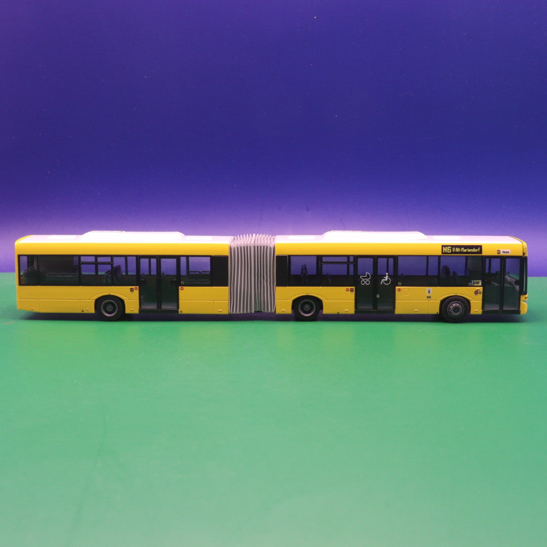 Solaris Urbino 18 - BVG Berlin - Linie N6 U Alt Mariendorf - LIMITIERTE AUFLAGE 100 Stück - Modellbus Rietze 66866-3