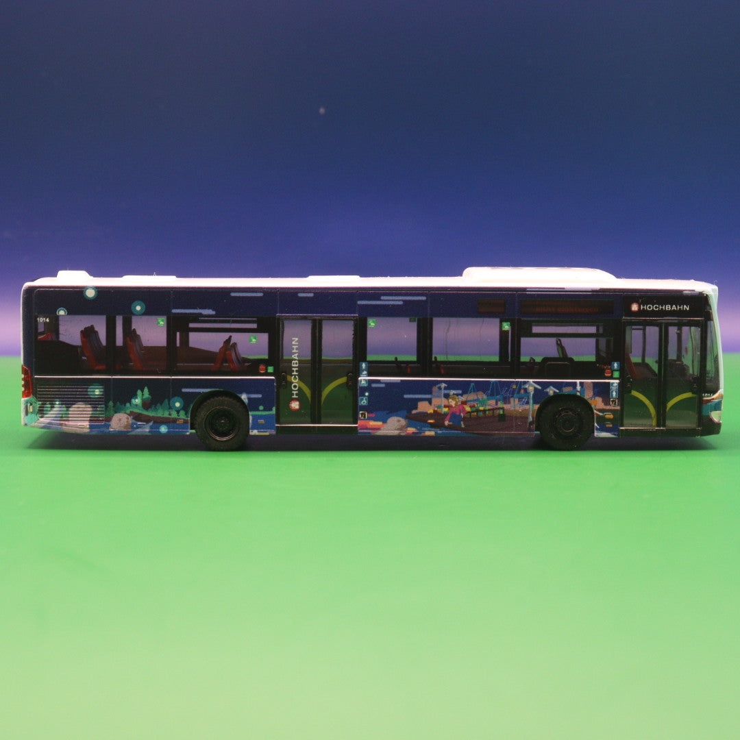 Mercedes Benz O530 Citaro Facelift - Hochbahn Hamburg - Paintbus 2022 (Fahrtende Bitte nicht einsteigen) Modellbus Rietze 69921-2 (OHNE OVP / Zurüstteile)