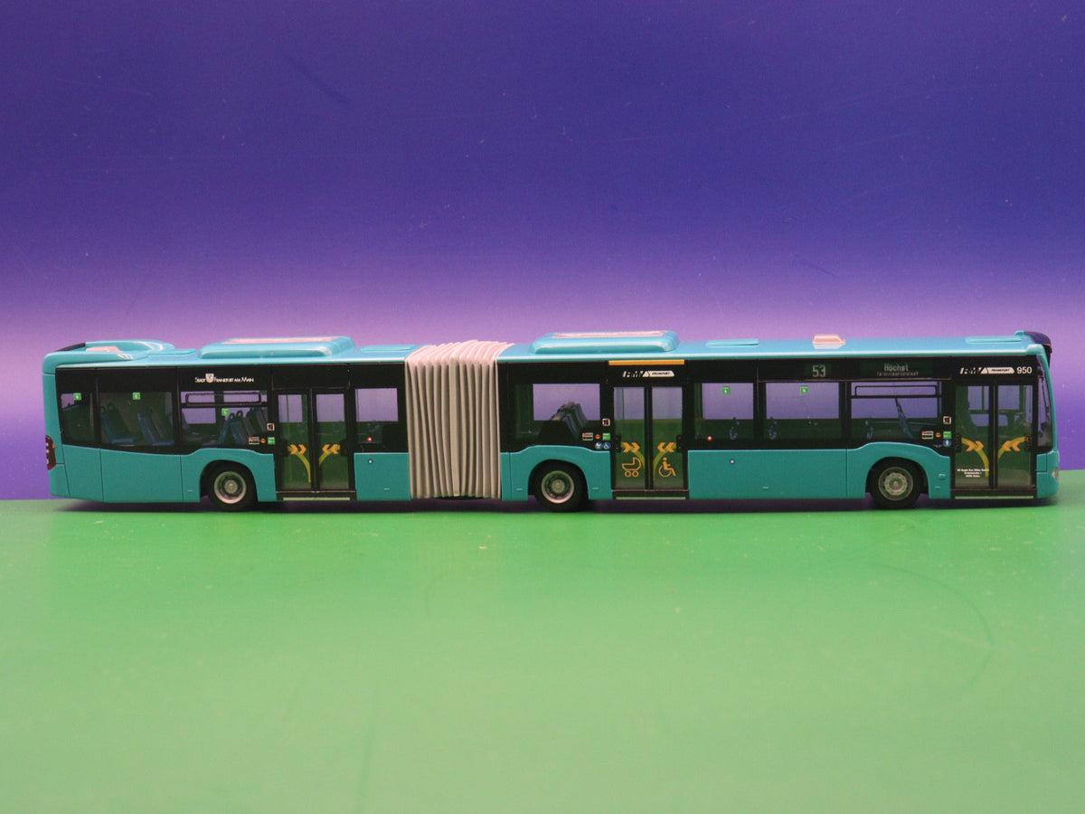 Mercedes Benz Citaro C2 G 12 - TraffiQ Frankfurt am Main - RMV DB Busverkehr Hessen - Modellbus Rietze 73692