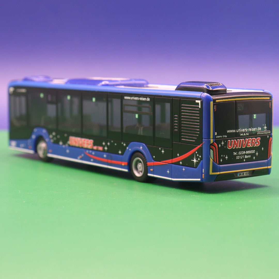 MAN New Lions City 12 - Univers Bonn - SEV Linie S28 Regiobahn Ersatzverkehr Wuppertal Hbf - Modellbus Rietze 75420
