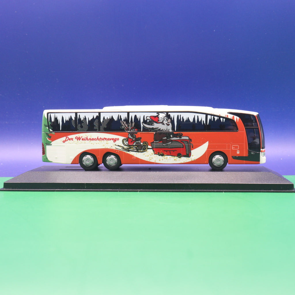 Mercedes Benz Travego - Mercedes Benz Sondermodell - Der Weihnachtstravego - Modellbus Rietze