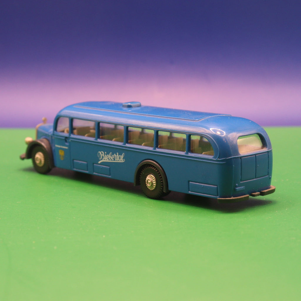 Mercedes Benz O 5000 - Biebertal - Gebraucht, Ohne OVP - Modellbus Brekina