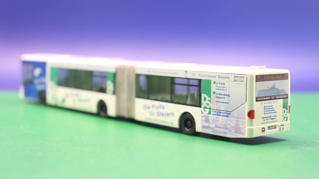 Mercedes Benz O530 Citaro G - Infra Fürth - DSG Die Profis für Steuern - Modellbus Rietze 62852