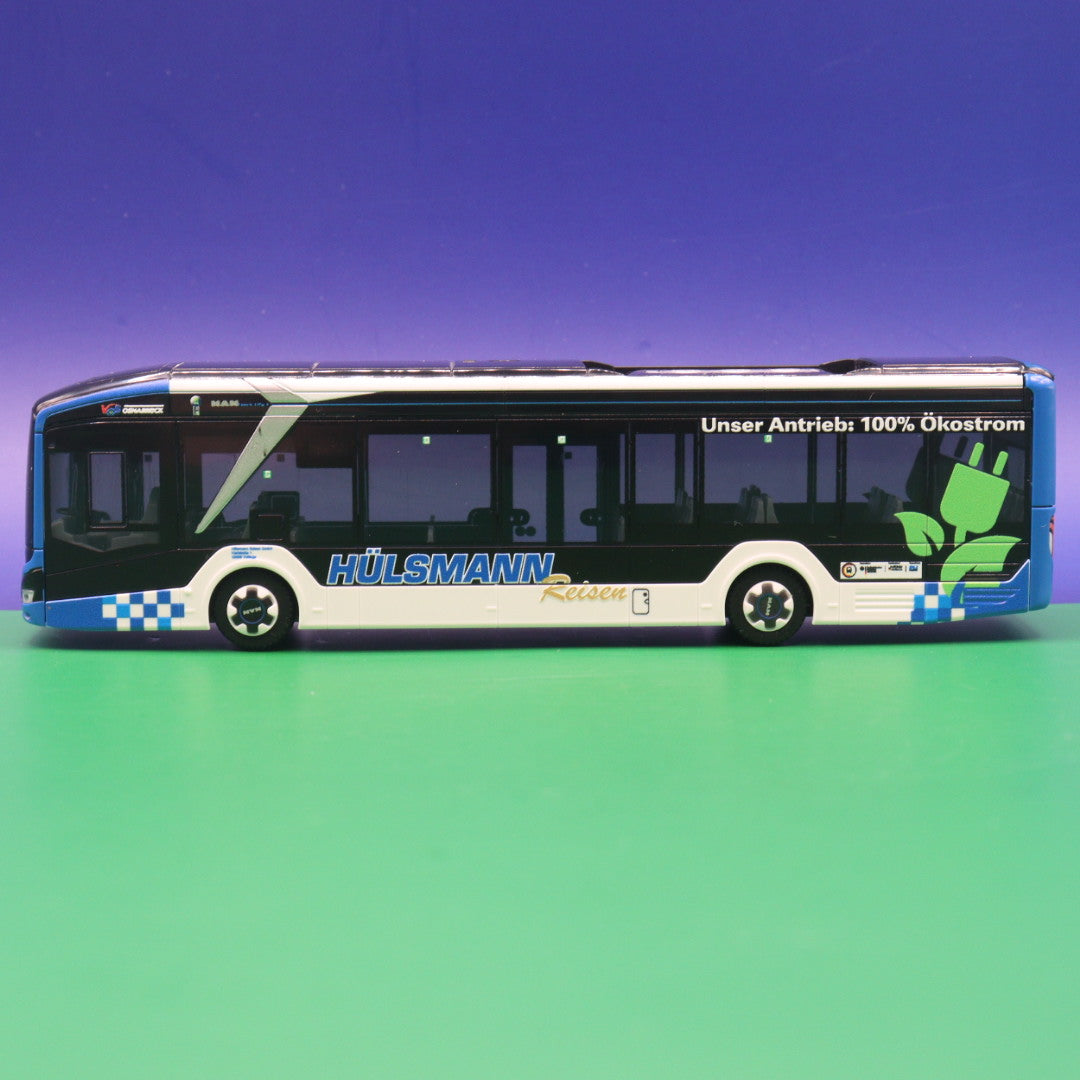 MAN Lions City 12E - Hülsmann Reisen Osnabrück - 100% Ökostrom - Modellbus Rietze 76355