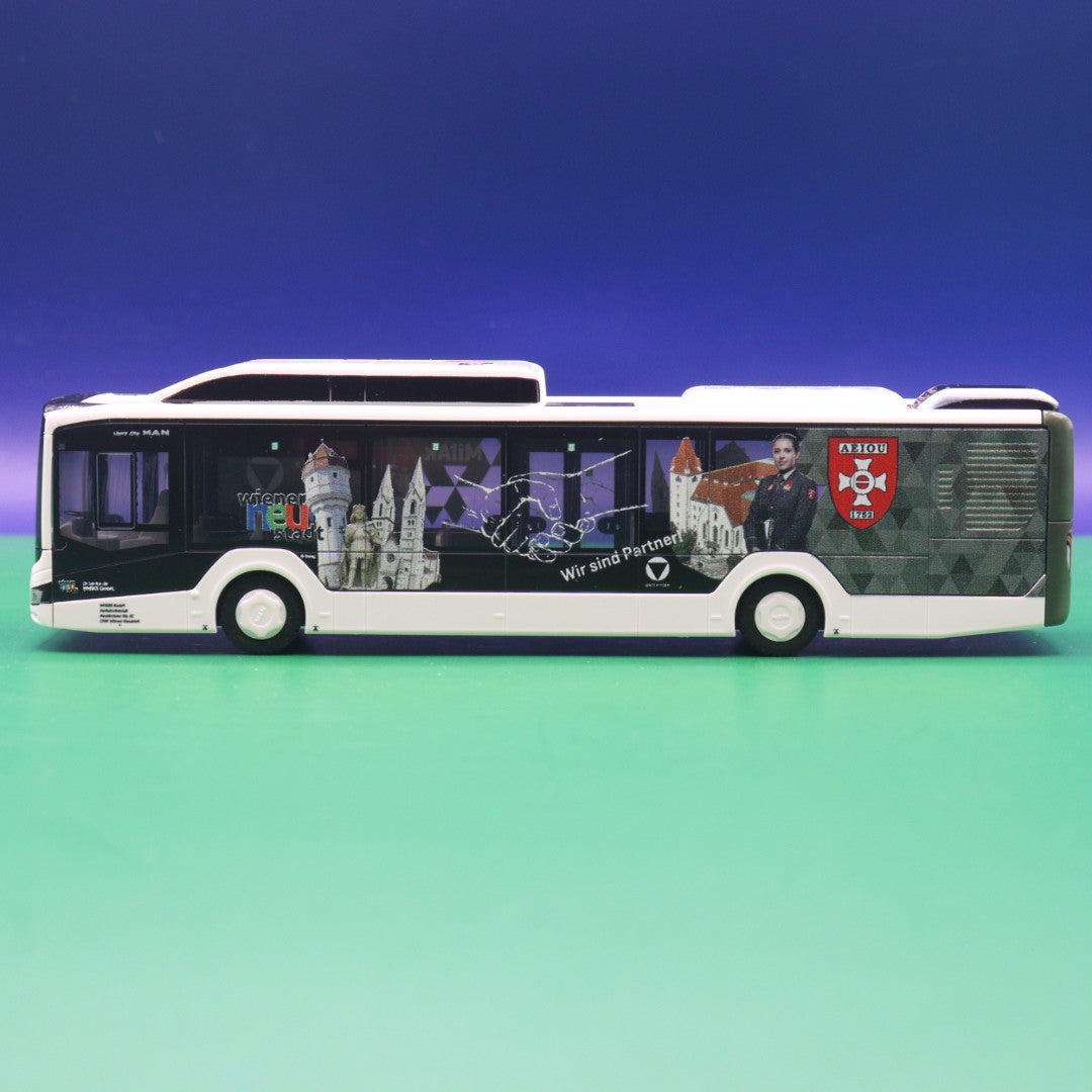 MAN New Lions City 12 - Wiener Neustadt - (AT) Österreich - Linie 9 - Modellbus Rietze 75531