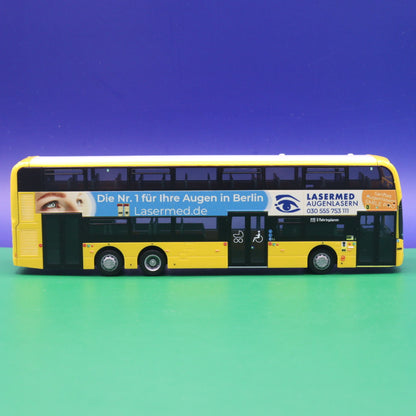 Alexander Dennis Enviro 500 - BVG Berlin - Lasermed Augenlasern - Modellbus Rietze 78029
