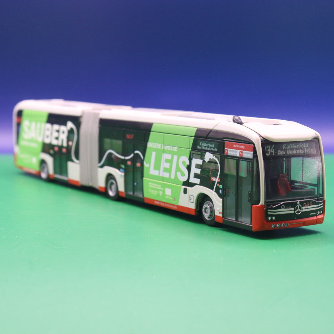 Mercedes Benz eCitaro G - DVG Duisburg - Sauber, Leise - Modellbus Rietze 77612