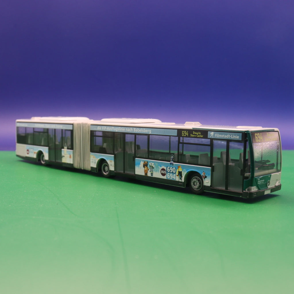 Mercedes Benz Citaro C2 GÜ - Filmstadtlinie Babelsberg - VIP Potsdam - Modellbus Rietze 67028 (Erscheinungsjahr: 04/2011)