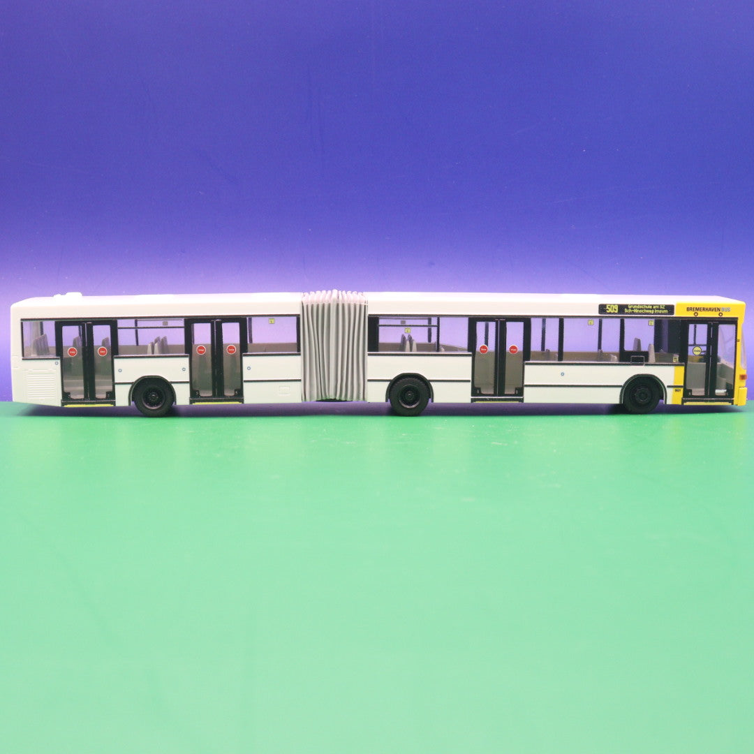 Mercedes Benz O405 G - Verkehrsbetriebe Bremmerhaven Bus - Linie 509 Gundschule am SZ Sch Hirschweg Insum - Modellbus Rietze