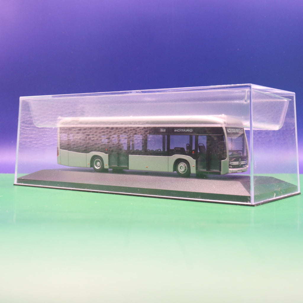 Mercedes Benz eCitaro Daimler Modellbus - Vorführdesign - Platinum Silber Metallic - Modellbus Rietze 76805