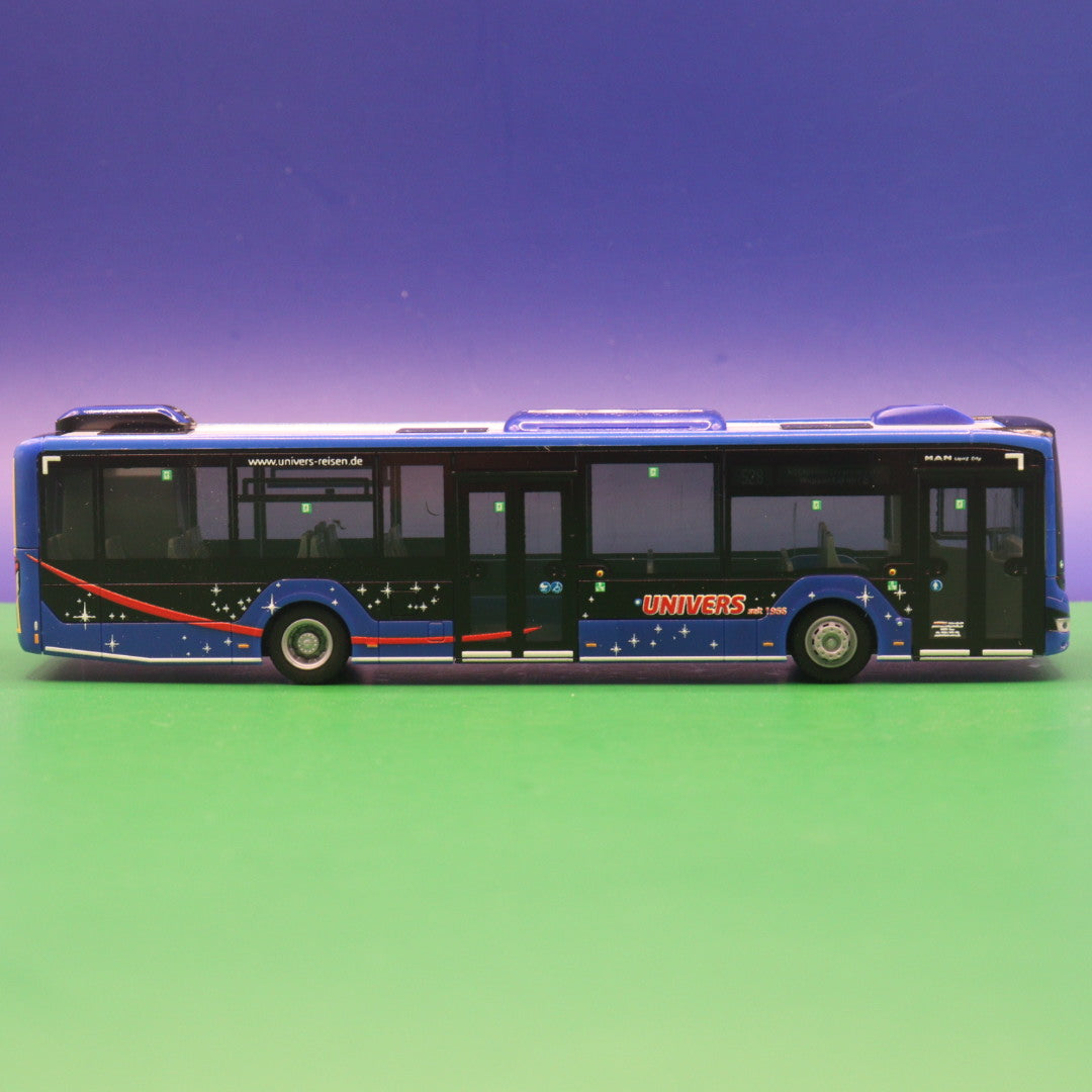 MAN New Lions City 12 - Univers Bonn - SEV Linie S28 Regiobahn Ersatzverkehr Wuppertal Hbf - Modellbus Rietze 75420