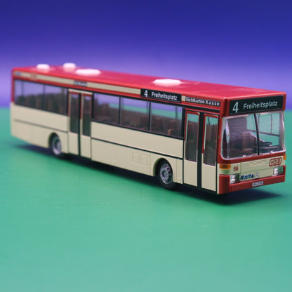 Mercedes Benz O405 - HSB - Linie 4 Freiheitsplatz (Falsche OVP, Ohne Spiegel) - Modellbus Rietze