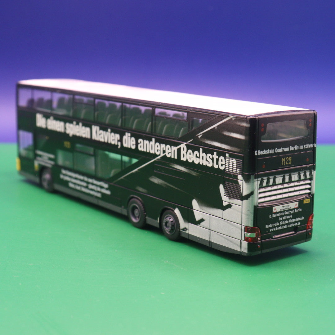 MAN Lions City DL - BVG Berlin - Die einen spielen Klavier, die anderen Bechstein - Modellbus Rietze 67311