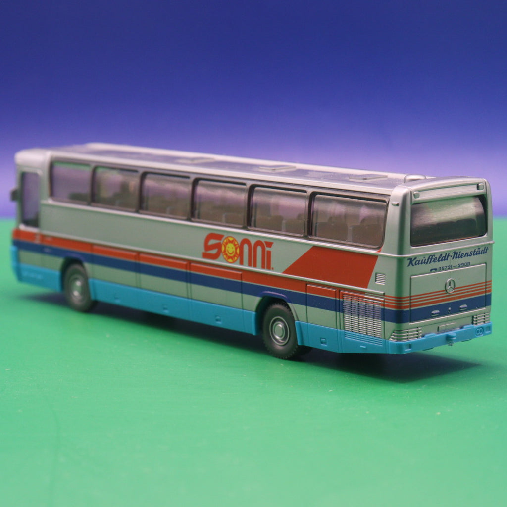 Mercedes Benz O 303 RHD - Sonni, Kauffeldt Nienstädt - Gebraucht, Ohne OVP - Modellbus Wiking
