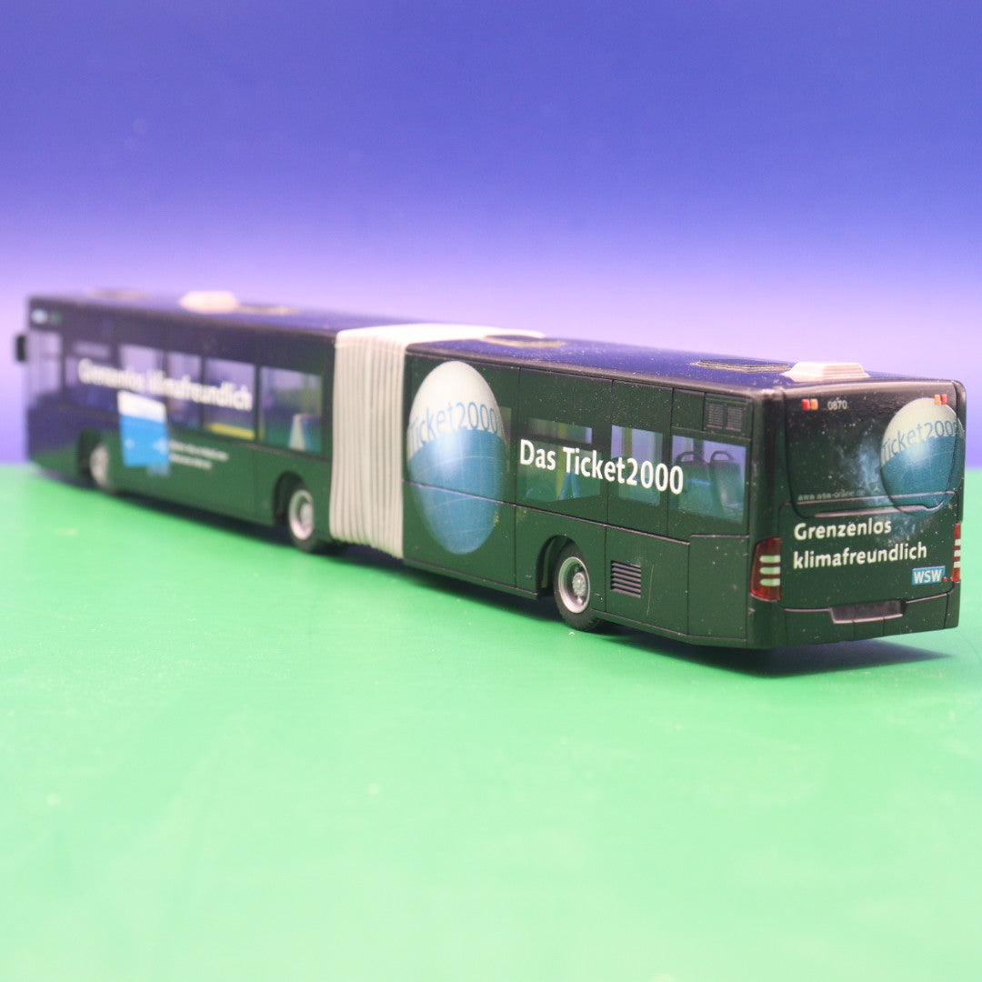 Mercedes Benz O530 Citaro Facelift G - Das Ticket 2000 - GEBRAUCHT OHNE OVP - Modellbus Rietze