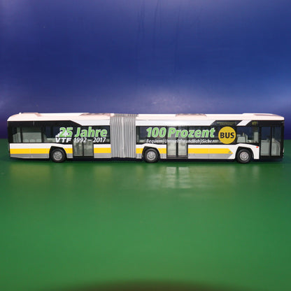 Solaris Urbino 18 - VTF Verkehrsgesellschaft Teltow Flaming - 25 Jahre VTF - Modellbus Rietze