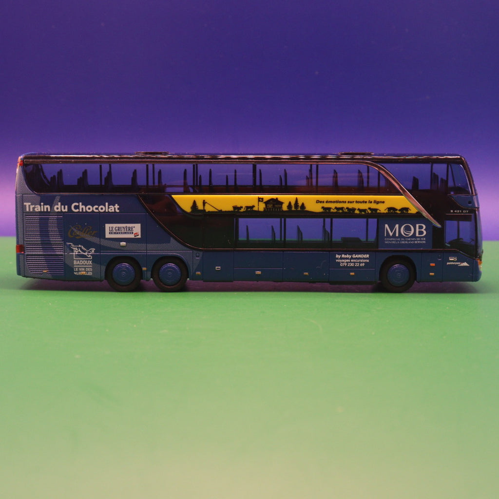 Setra S 431 DT - Chocolate Train - Modellbus AWM