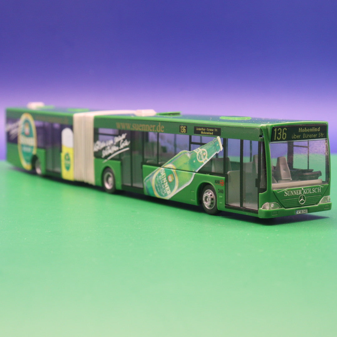 Mercedes Benz O530 Citaro G - KVB Köln - Sünner Kölsch - Linie 136 Lindenthal Dürener Str Hohenlind - Modellbus Rietze 67031