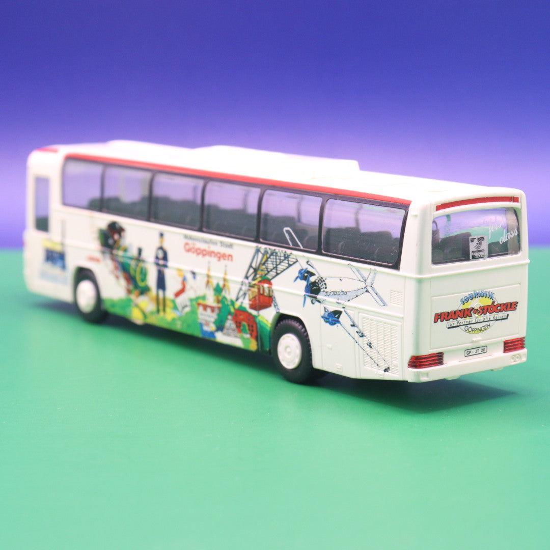 Mercedes Benz O 303 15 RHD - Märklin Göppingen - Lufthansa Agentur - Gebraucht, Ohne OVP - Modellbus Rietze