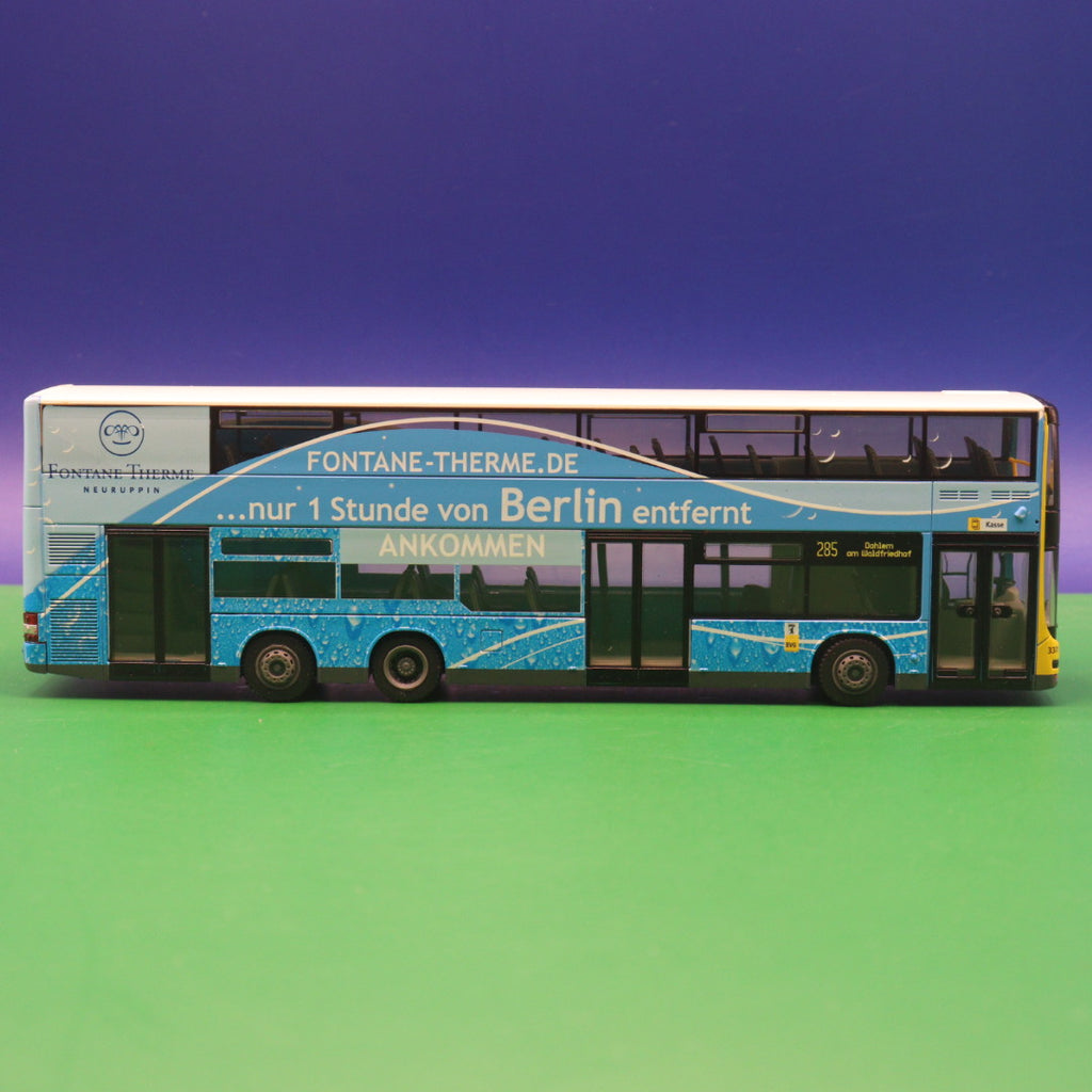 MAN DL07 - BVG Berlin - Fontane Therme - Linie 285 Dahlem am Waldfriedhof - Modellbus Rietze 67792