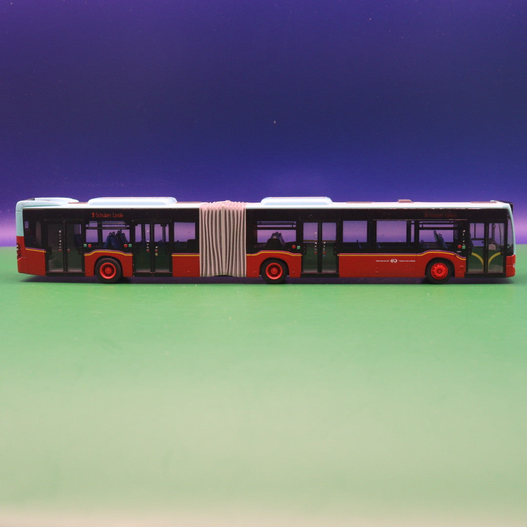 Mercedes Benz Citaro C2 - Linie 9 Schulen Linde - Modellbus Rietze (Ohne OVP / Zurüstteile)