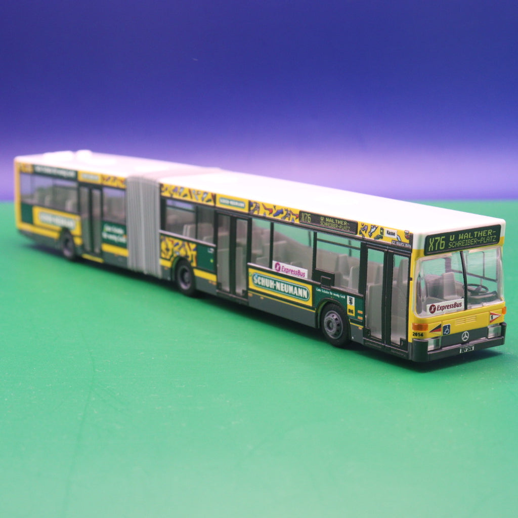 Mercedes Benz O405 GN2 - BVG Berlin - Schuh Neumann ExpressBus - Linie X76 U Walther Schreiber Platz - Modellbus Rietze 76439