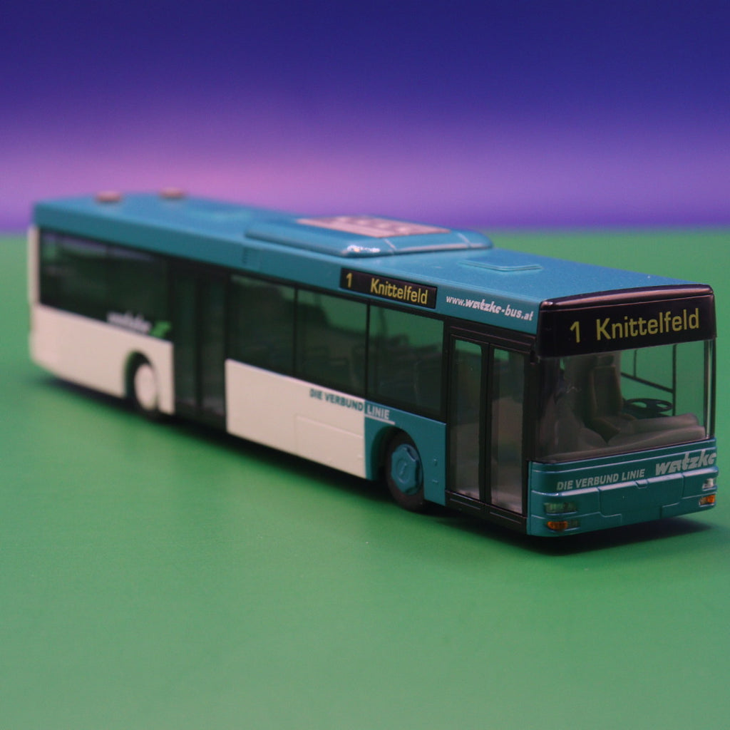 MAN NL - Watzke Bus - Die Verbund Linie - (AT) Österreich - Ohne Zurüstteile - Modellbus RIetze