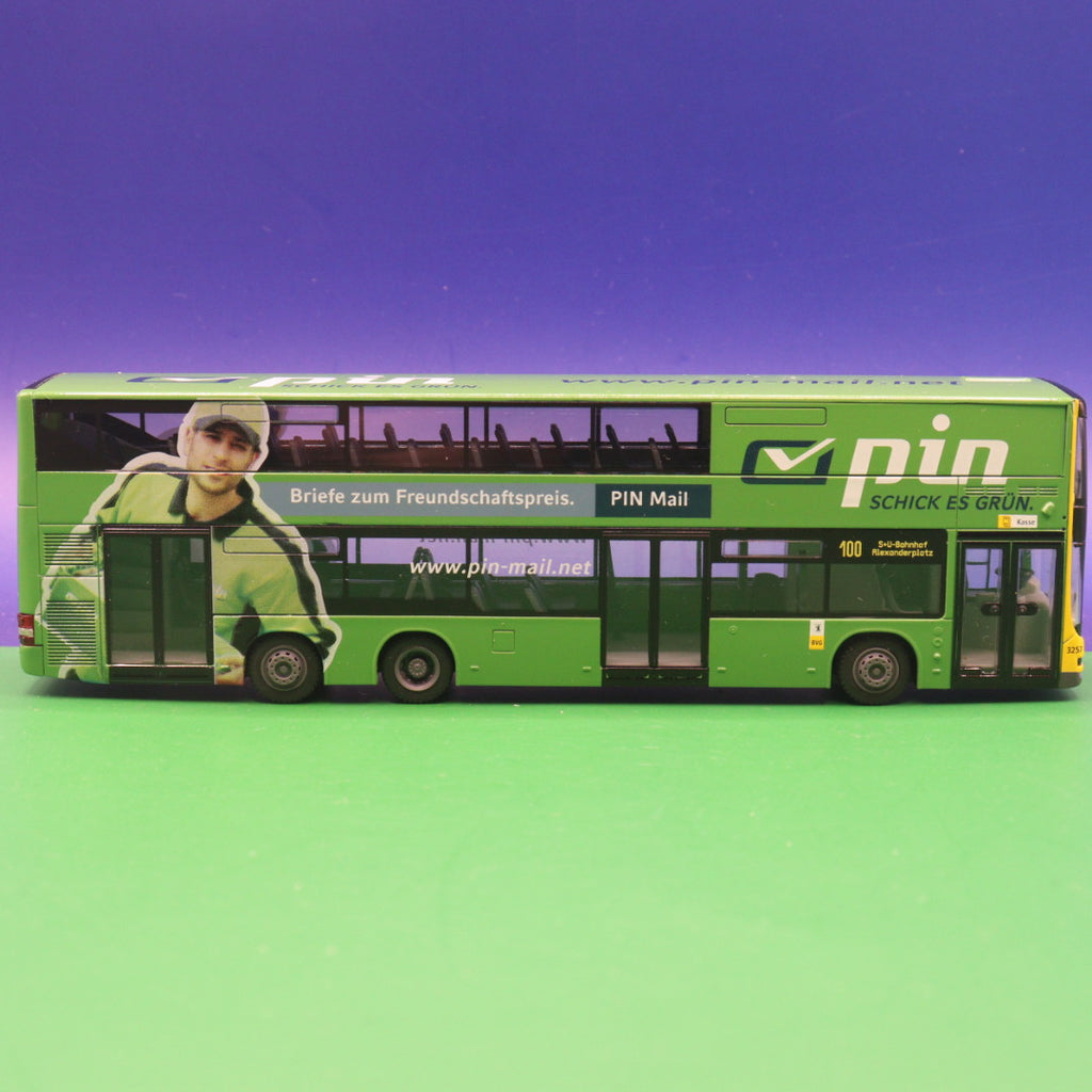 MAN Lions City A 39 DL 07 - BVG Berlin - pin mail - Modellbus Rietze 67713