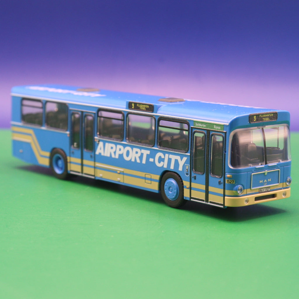 MAN SL 200 - BVG Berlin - Airport City - Linie 9 Flughafen Tegel - Modellbus Rietze