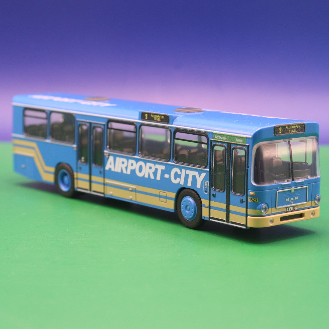 MAN SL 200 - BVG Berlin - Airport City - Linie 9 Flughafen Tegel - Modellbus Rietze