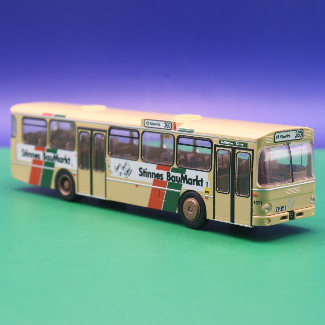 Mercedes Benz O 305 - BVG Berlin - Sinnes Baumarkt - Linie 360 S Köpenick - Modellbus Rietze