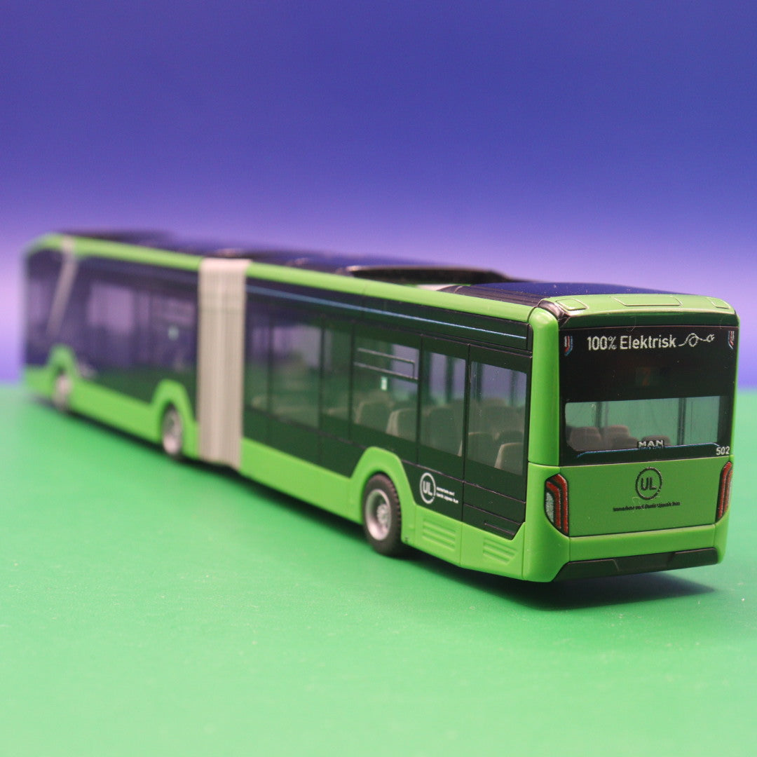 MAN Lions City 18E - 100% Elektrisk - Modellbus Rietze (ohne OVP)