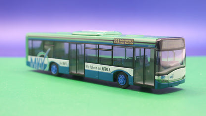Solaris Urbino 12 - MVV München - Wir fahren mit Euro 5 - Modellbus Rietze 65925 (Erscheinungsjahr: 06/2008)