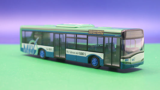Solaris Urbino 12 - MVV München - Wir fahren mit Euro 5 - Modellbus Rietze 65925 (Erscheinungsjahr: 06/2008)