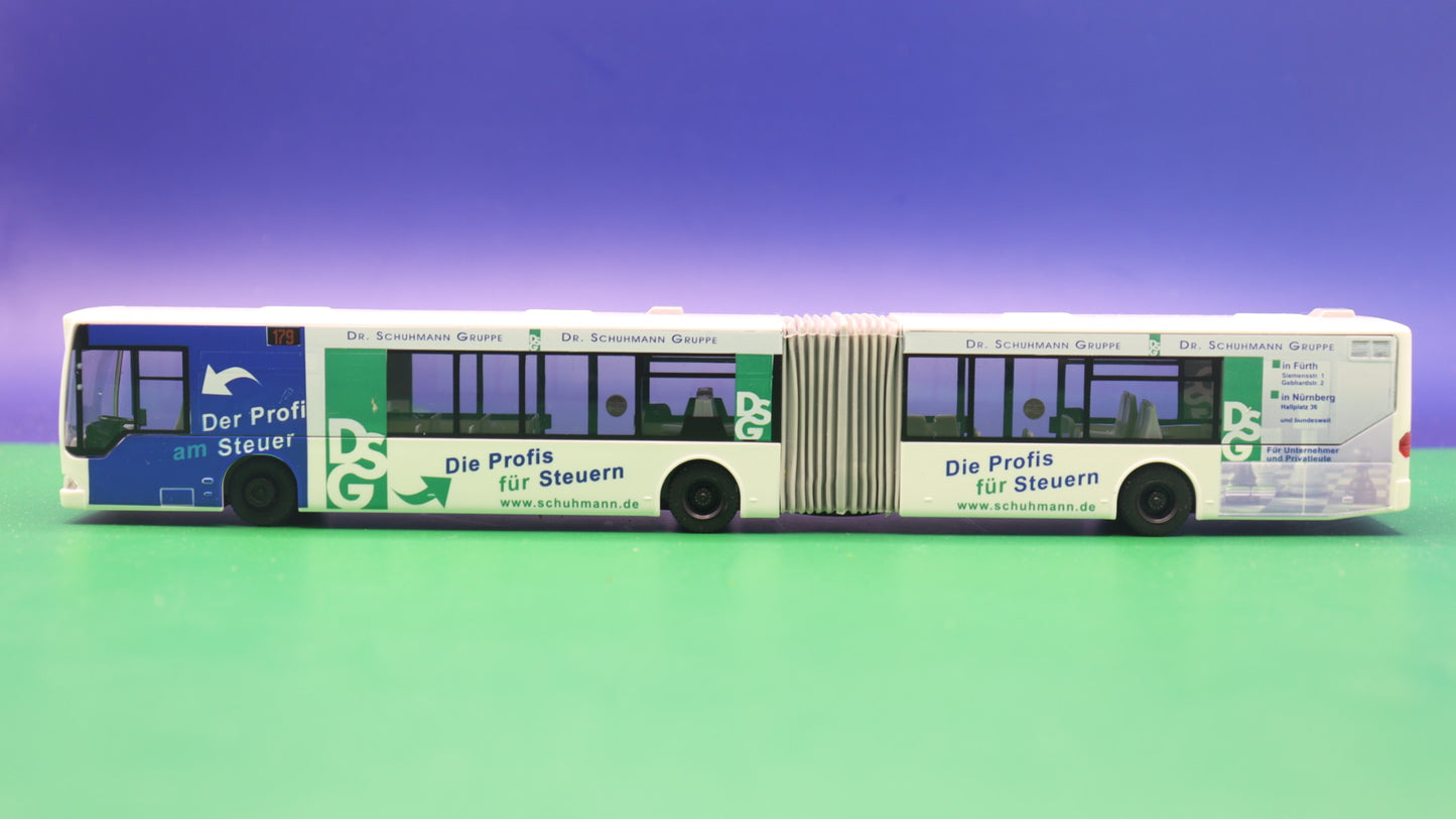 Mercedes Benz O530 Citaro G - Infra Fürth - DSG Die Profis für Steuern - Modellbus Rietze 62852