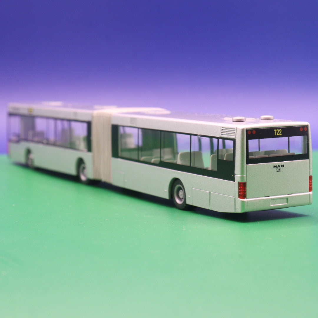 MAN NG - Rheinbahn Düsseldorf - Linie 722 Messe Stadthalle - Modellbus Rietze