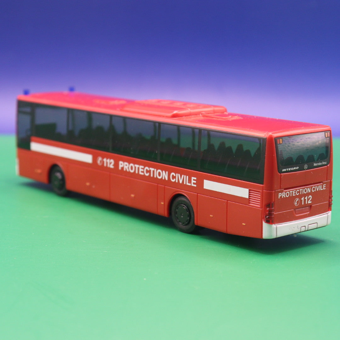 Mercedes Benz Integro - Protection Civile 112 - Ohne OVP und Zurüstteile - Modellbus AWM