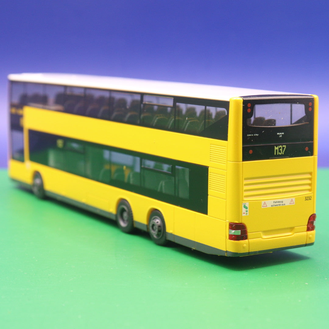 MAN Lions City DD DL 07 - BVG Berlin - M37 Staaken Hahneberg - Modellbus Rietze 67700