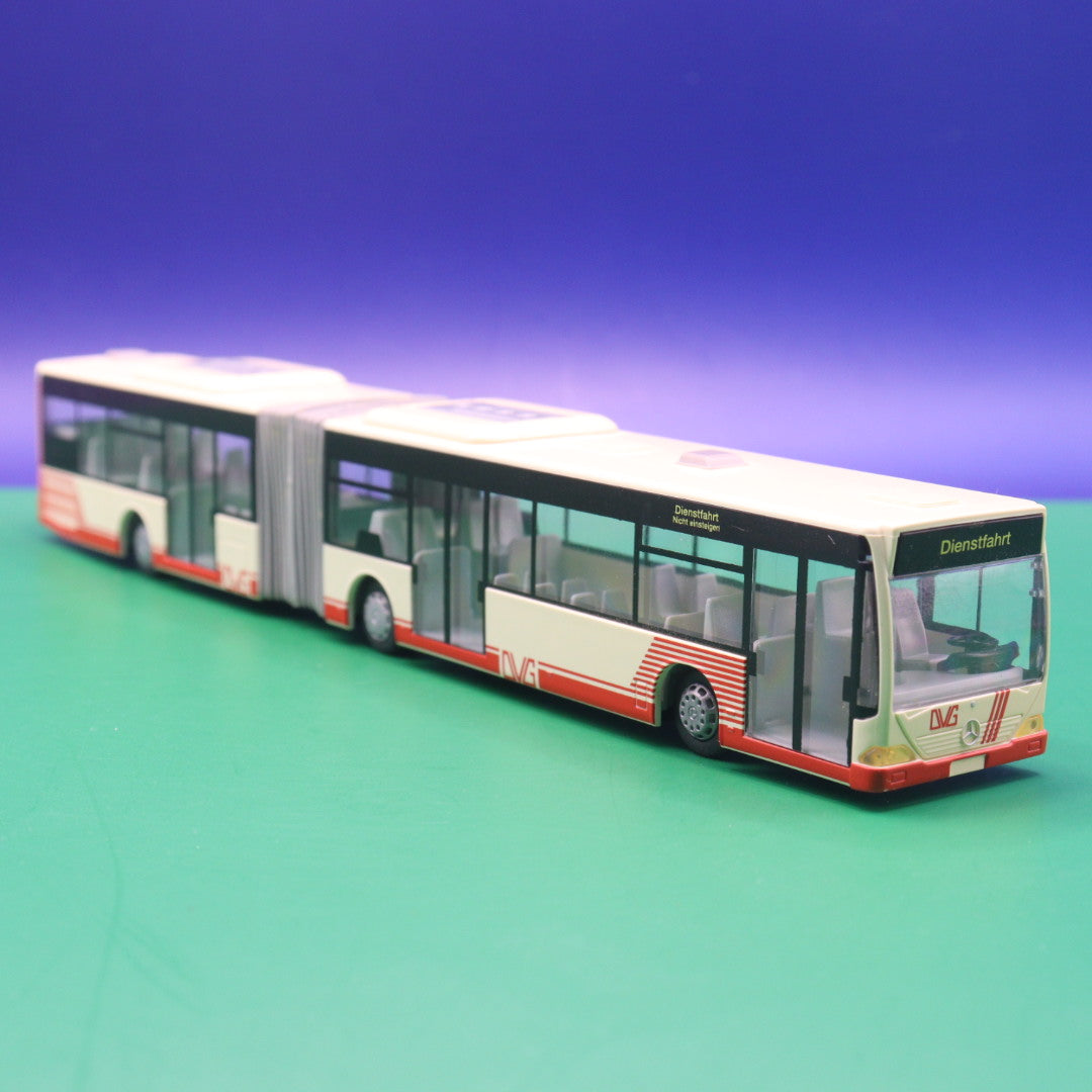 Mercedes Benz O530 Citaro G - DVG Duisburg - Duisburger Verkehrsgesellschaft - Ziel: Dienstfahrt nicht einsteigen - Modellbus Rietze 62807
