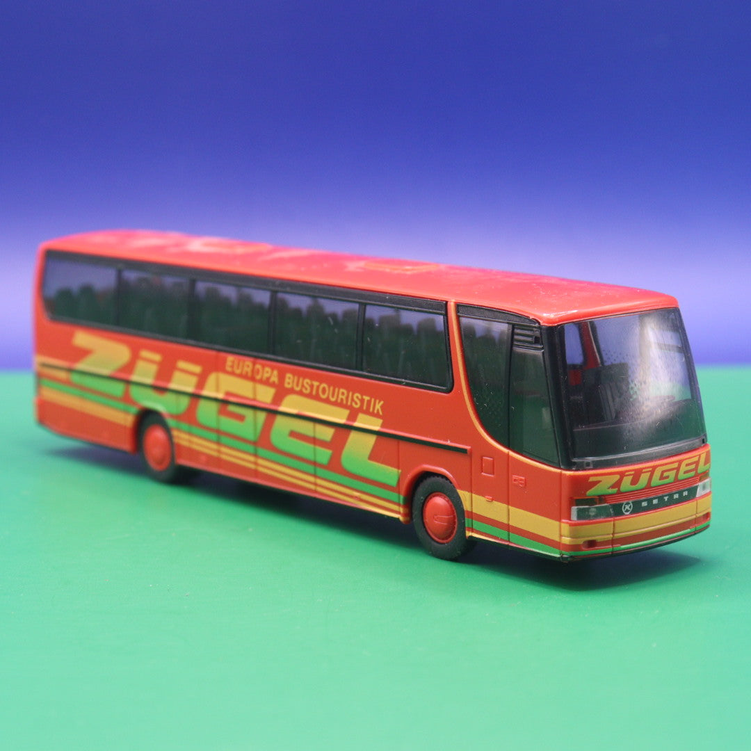 Setra S 315 HD - Zügel Europa Bustouristik - Gebraucht, Ohne OVP - Modellbus Rietze