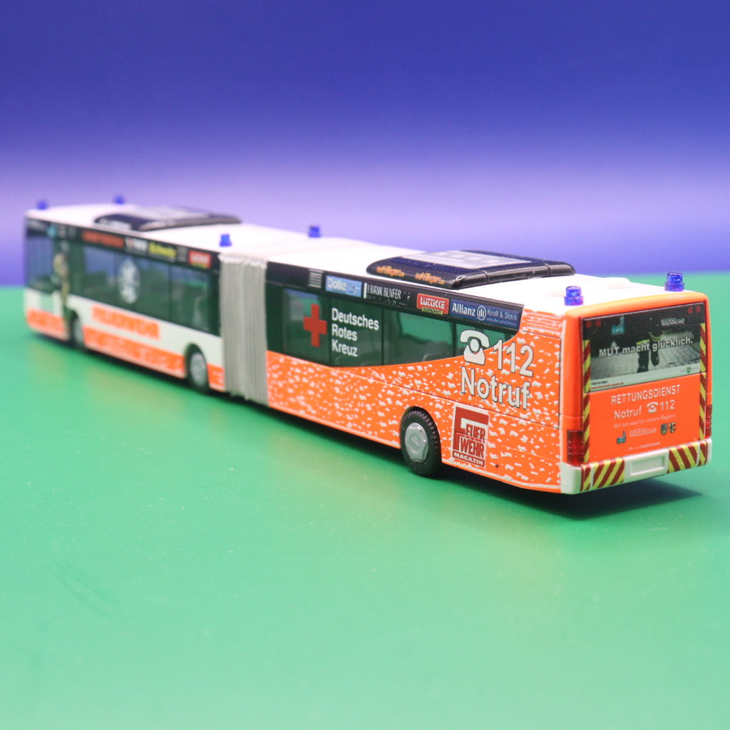 MAN NG - VWS Siegen - Rettungsbus THW, Malteser, Feuerwehr - Modellbus Rietze 65283