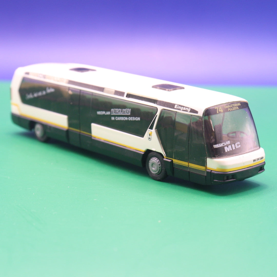 Neoplan Metroliner - BVG Berlin - Carbon Design - (Gebraucht, Ohne OVP) Modellbus Rietze