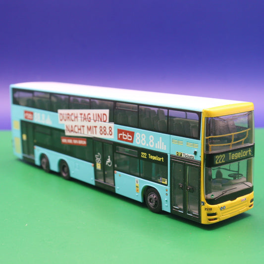 MAN Lions City DL07 - BVG Berlin - RBB 88.8 - Modellbus Rietze 67796