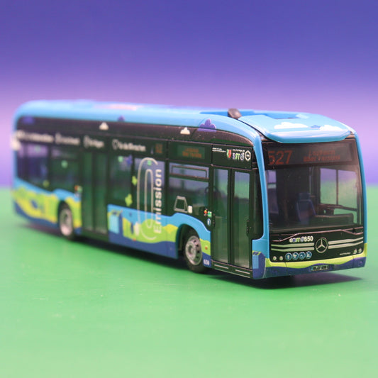 Mercedes Benz eCitaro - Hagener Straßenbahnen - 0 Emission - Linie 527 Loxbaum über Fernuni - Modellbus Rietze 75582