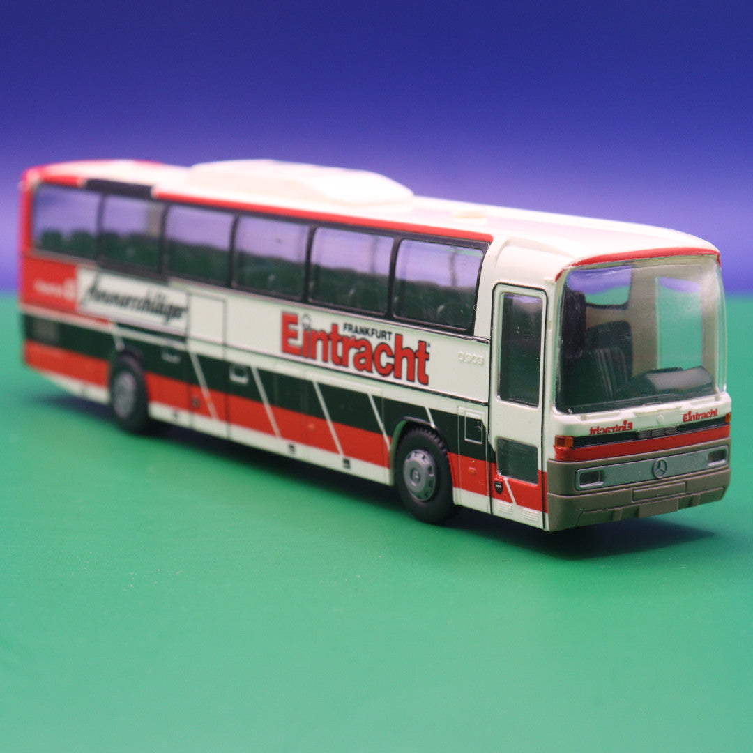 Mercedes Benz O303 15 RHD - Eintracht Frankfurt - Hoechst Ammerschläger - Ohne Zurüstteile - Modellbus Rietze