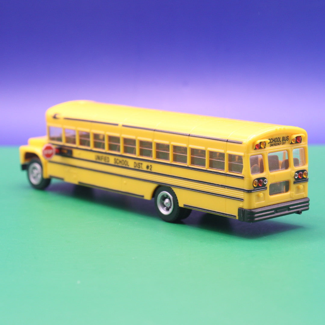 Blue Bird Schoolbus Schulbus - Gebraucht, Ohne OVP - Modellbus Herpa