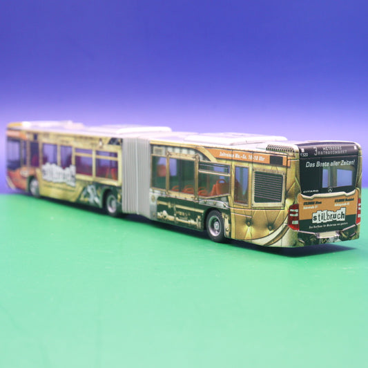 Mercedes Benz Citaro C2 G - Verkehrsbetriebe Hamburg-Holstein GmbH VHH - Stilbruch - Linie 3 Metrobus Rathausmarkt - Modellbus Rietze 67073 - Erscheinungsjahr: 02/2015